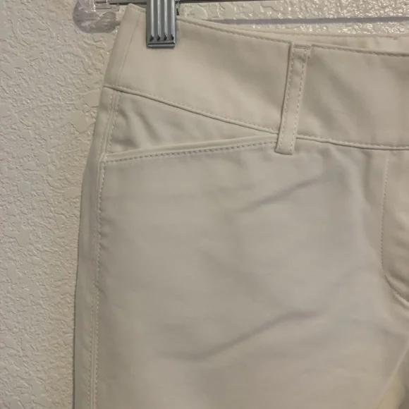 White House Black Market White Slim Straight Leg Dress Pant Woman's Regular 00 - Picture 3 of 11